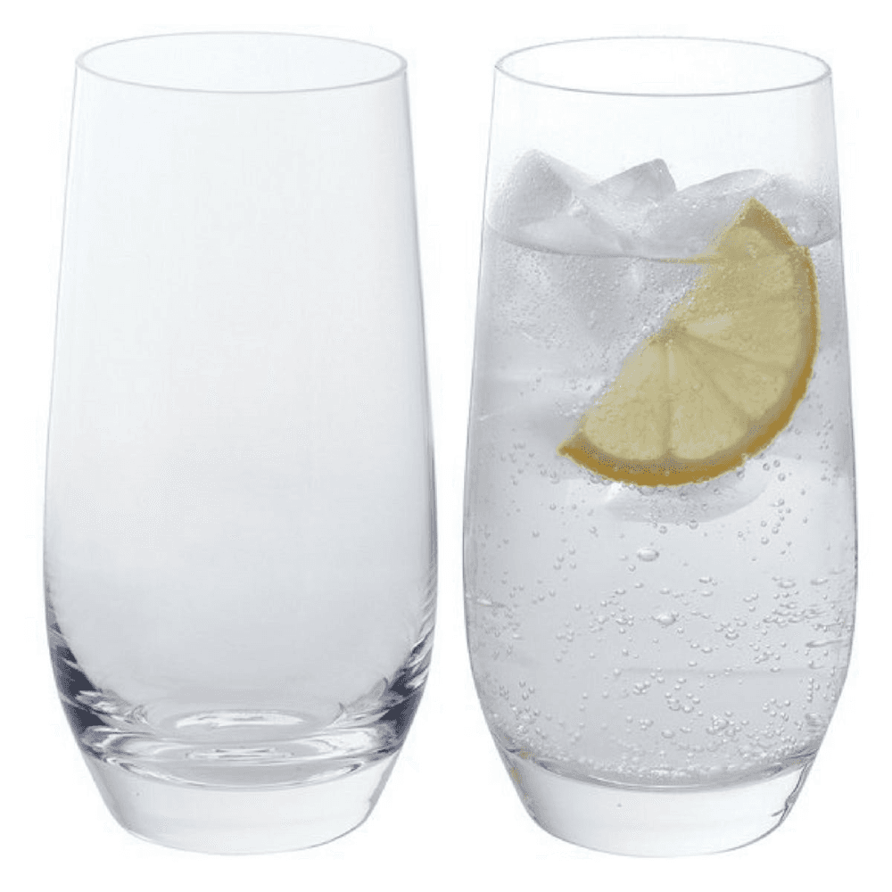 Wine & Bar Pair of highball glasses, Clear