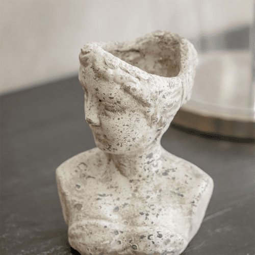 Image showing the Birkdale Bust Planter, Natural product.