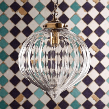 Image showing the Aquila Pendant Light, Antiqued Brass product.