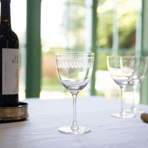 Image showing the Ovals Set of 6 Red Wine Glasses, Clear product.
