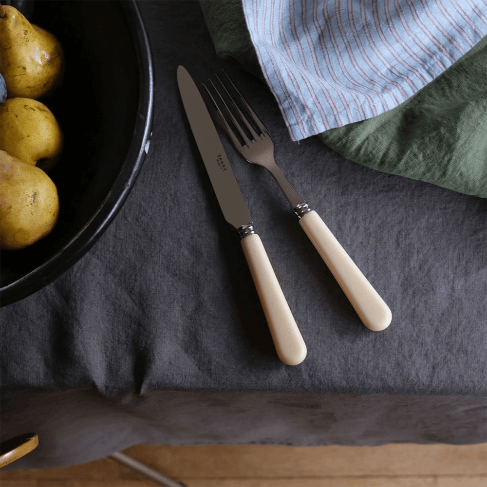 Pop Unis Dinner Fork, Ivory