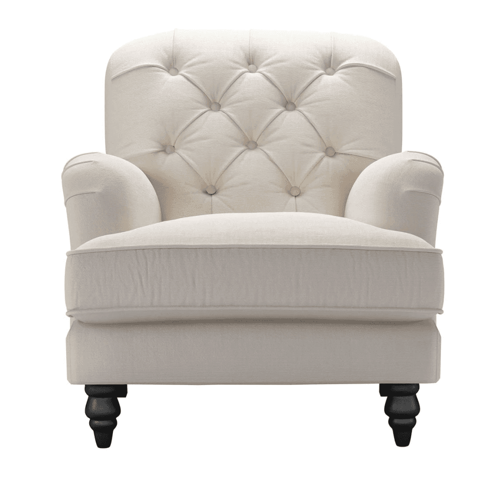 Snowdrop Button Armchair