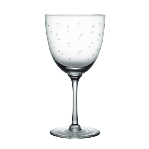 Image showing the Stars Set of 6 Red Wine Glasses, Clear product.