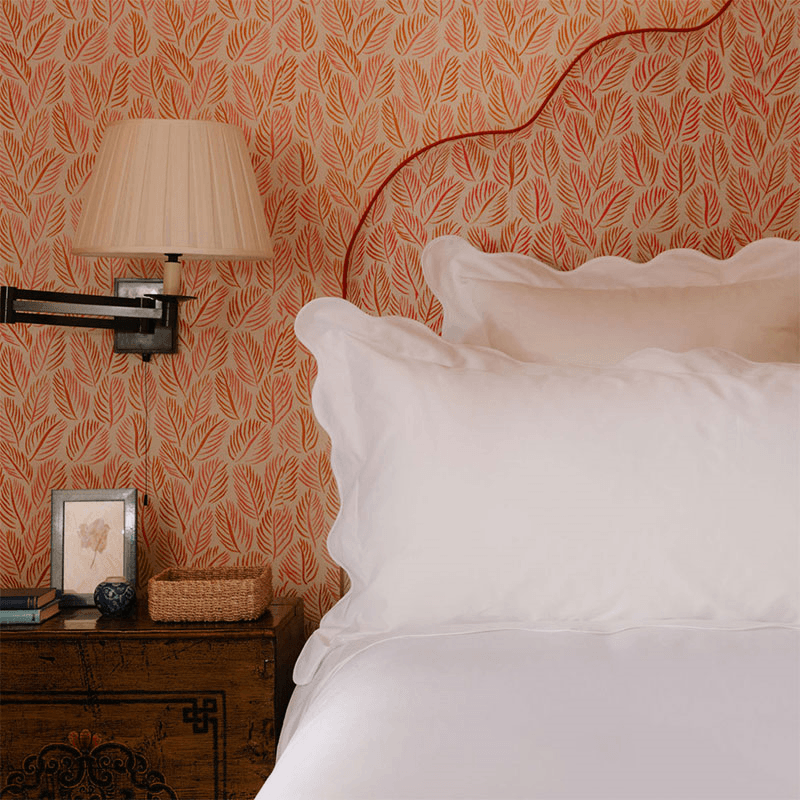 Alexandra Wavy Scalloped Duvet Cover