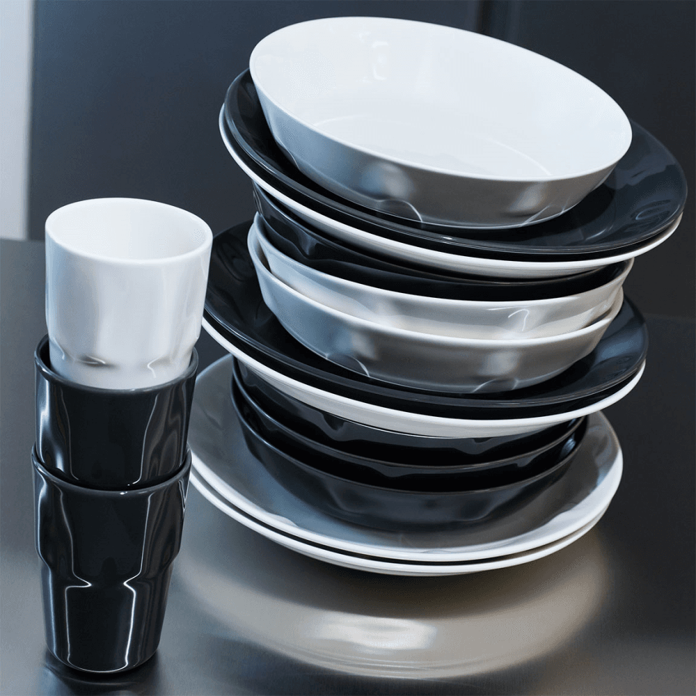 Solare Deep Plate, Dark Grey
