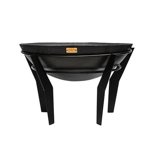 Image showing the Kendal Fire Pit on Stand, Black product.