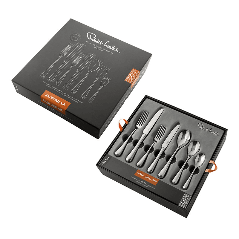 Radford Air 56 Piece Cutlery Set, Stainless Steel
