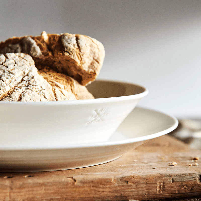 Pure Set of 4 Pasta Bowls, White