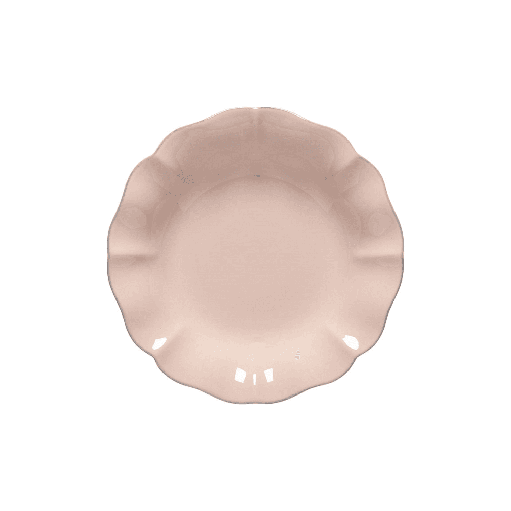 Rosa Set of 6 Soup/Pasta Plates, Rose Pink