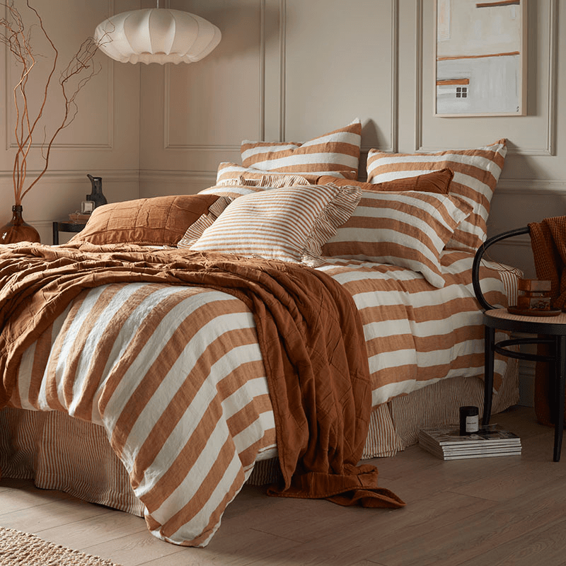 Cora Stripe Duvet Cover