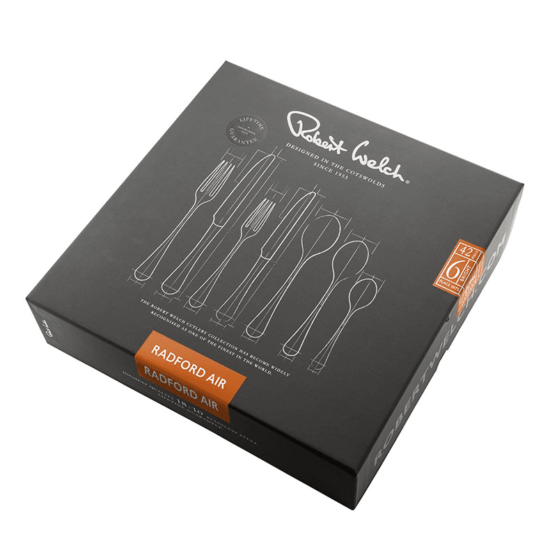 Radford Air 42 Piece Cutlery Set, Stainless Steel