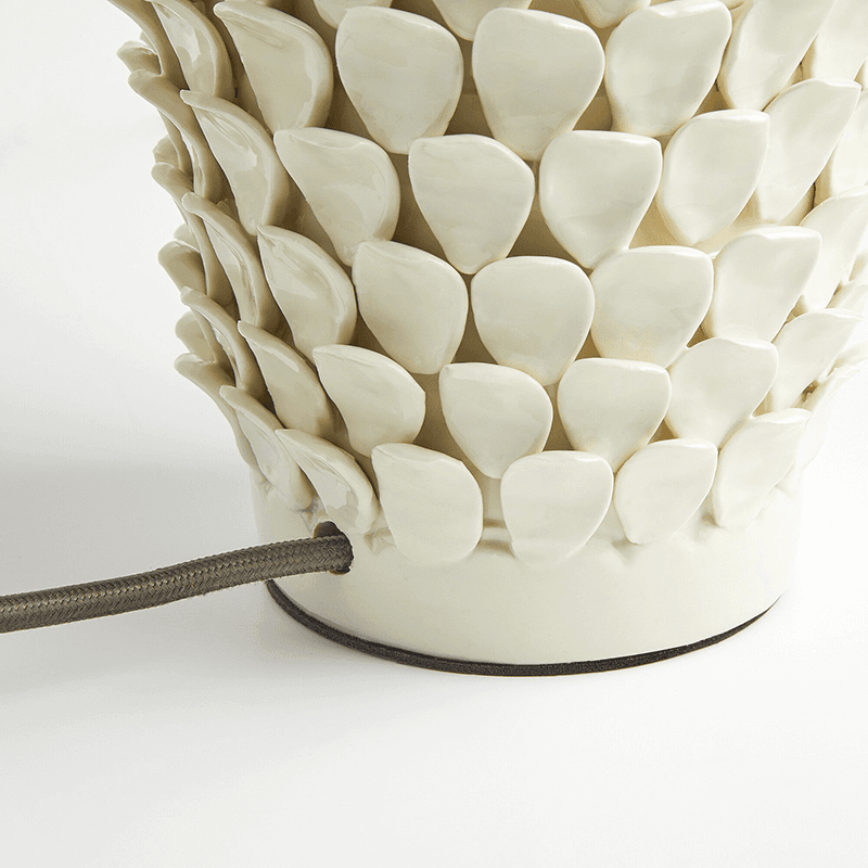 Stucco Table Lamp Base Only