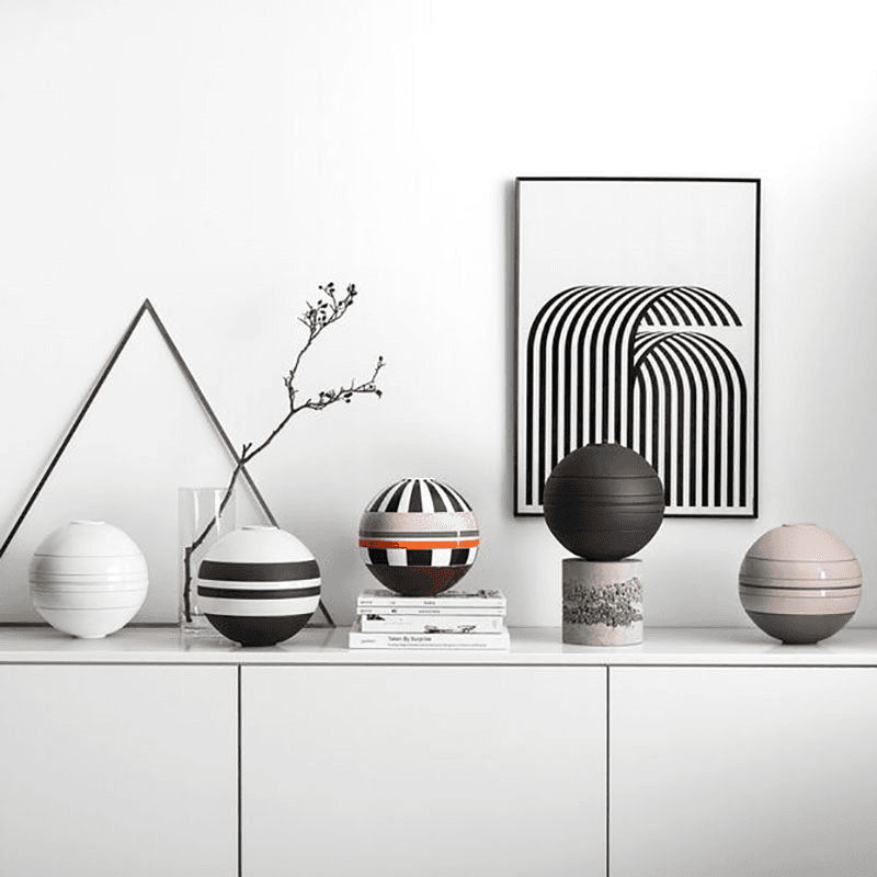 Iconic La Boule Stacking 7 Piece Plate & Bowl Set