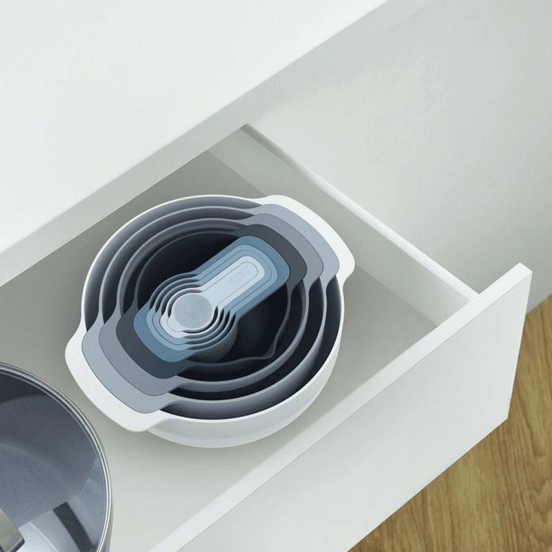 Nest 9 Plus Bowl Set, Sky Blue