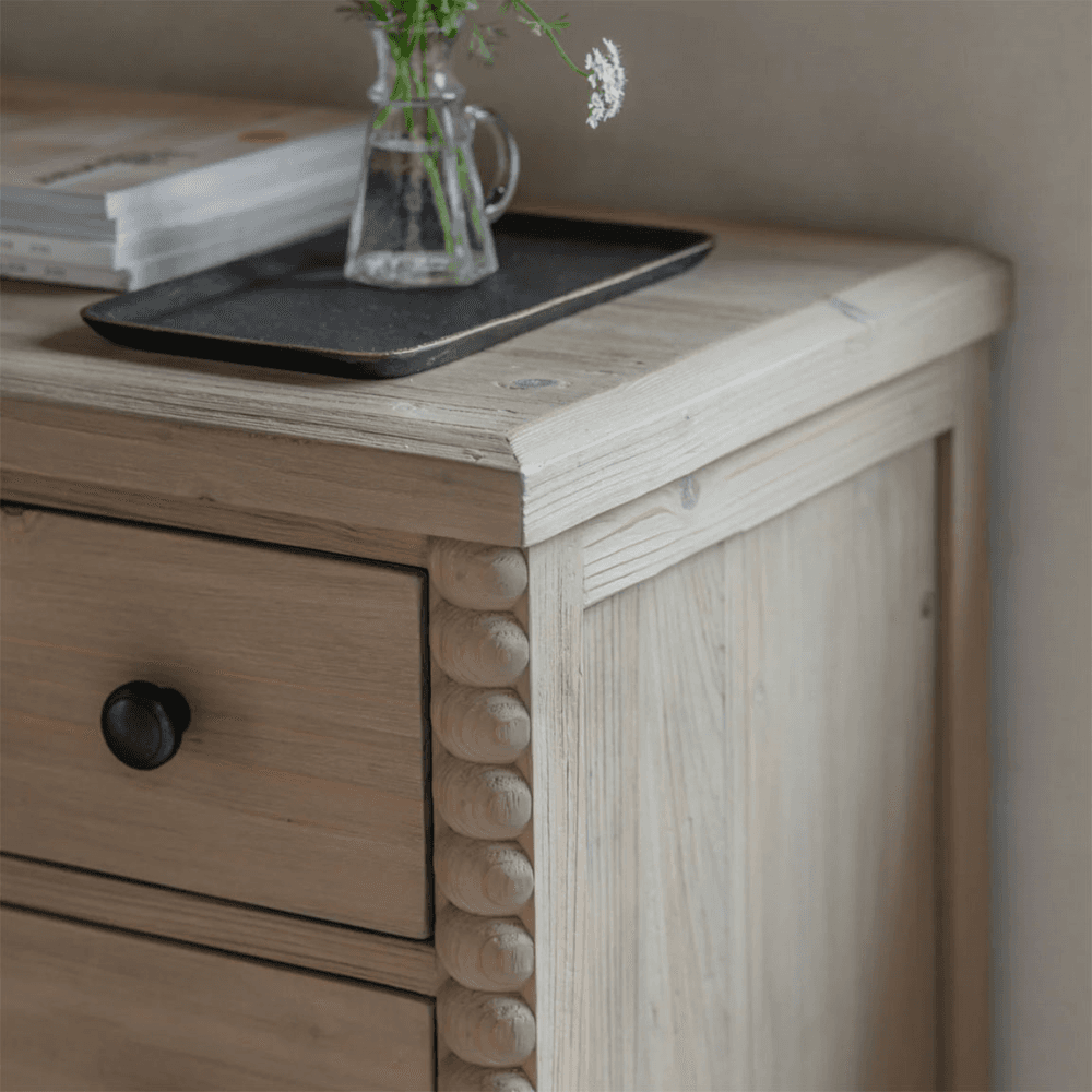 Hambledon Chest of 3 Drawers, Washed Wood