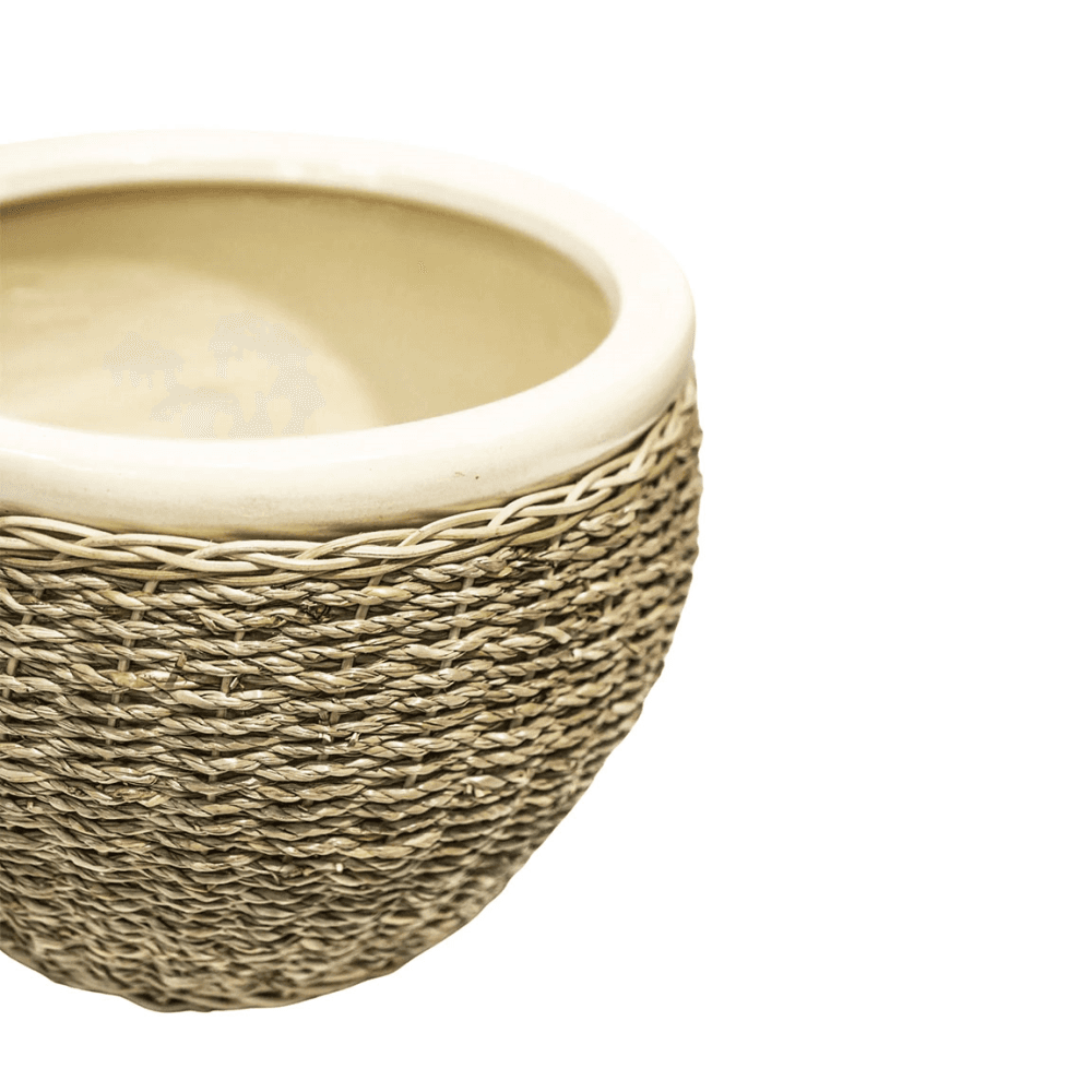 Seagrass Set of 2 Pot Covers, Natural
