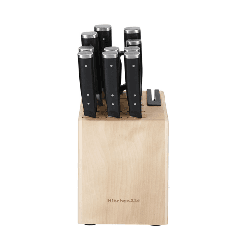 Image showing the Gourmet 11 Piece Forged Knife Block Set, Black product.