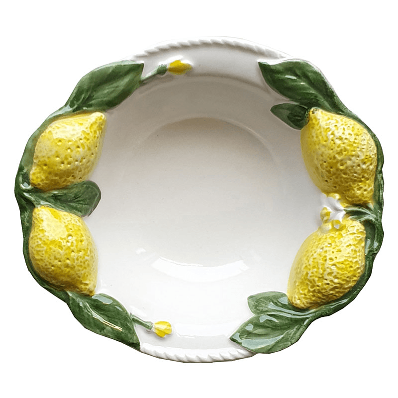 Lemon Bowl, White