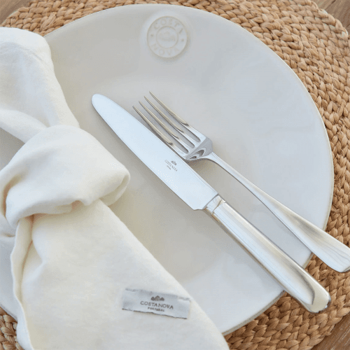 Image showing the Nova Set of 6 Dinner Plates, White product.