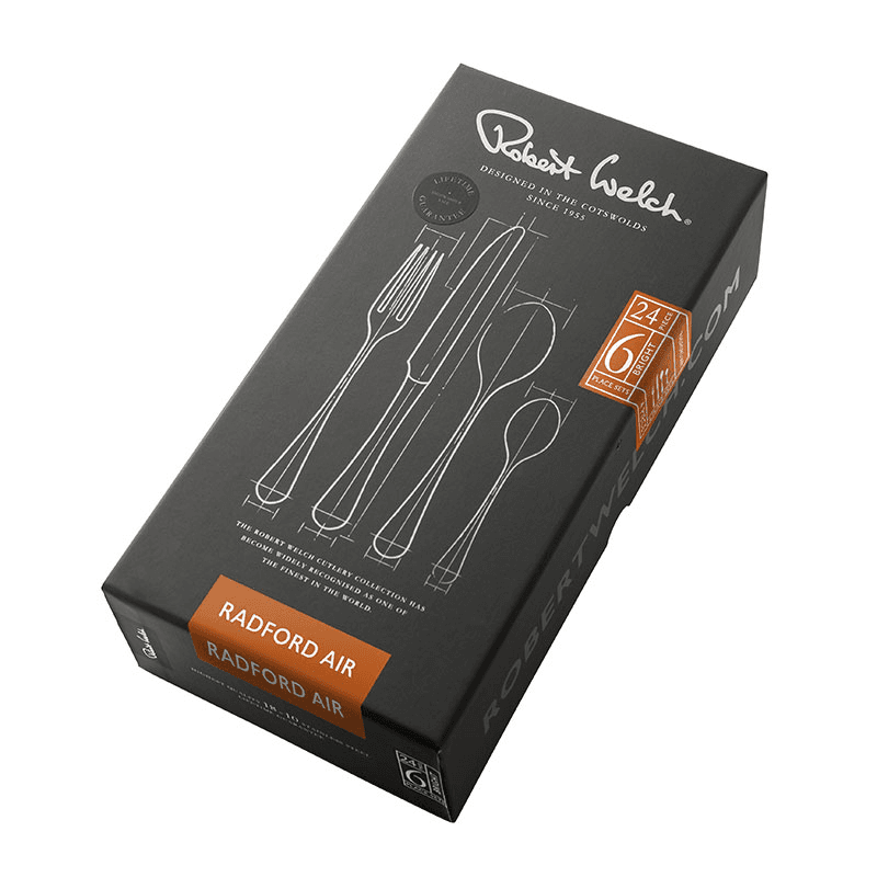 Radford Air 24 Piece Cutlery Set, Stainless Steel