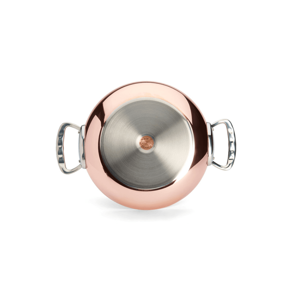 Prima Matera Rounded Saute Pan with Lid, Copper