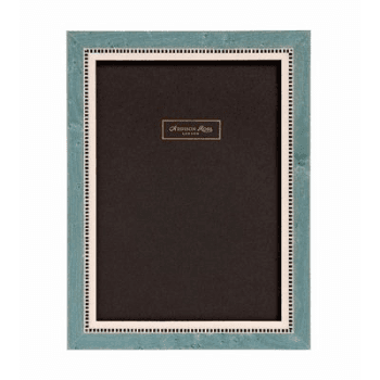 Image showing the Miki Marquetry Photo Frame, 8 x 10", Blue product.