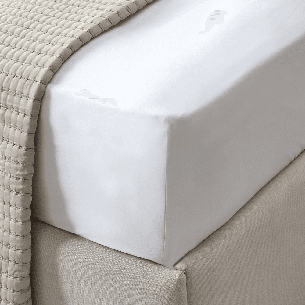 Connaught Deep Fitted Sheet, Chalk