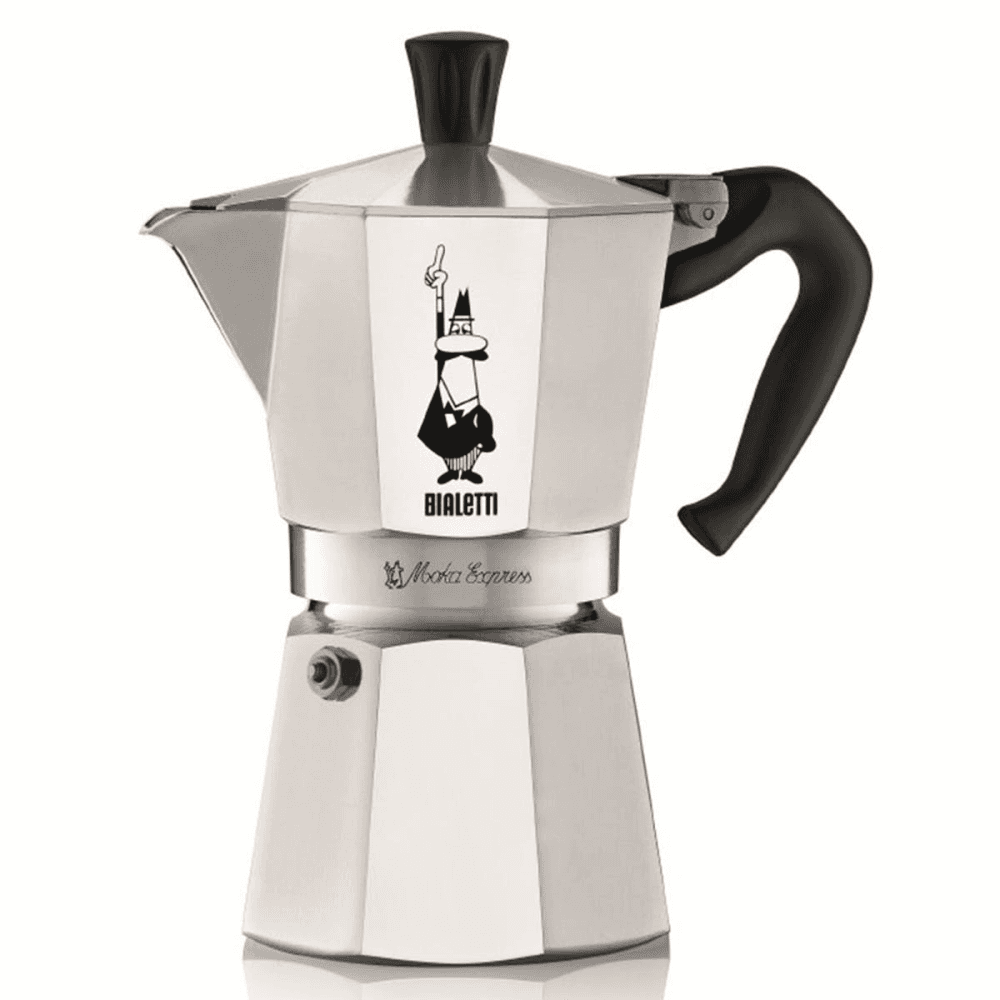 Moka Express Aluminium stovetop coffee maker