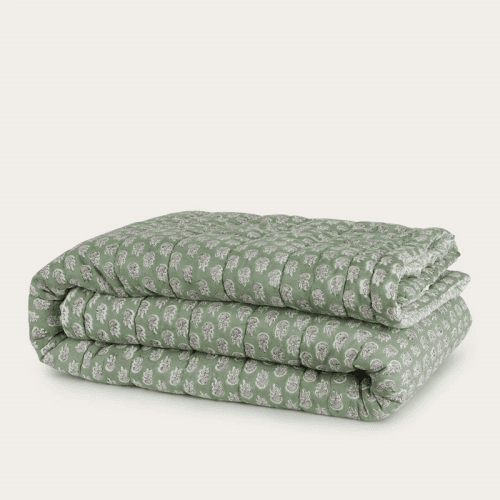 Image showing the Myla Bedspread, Green product.