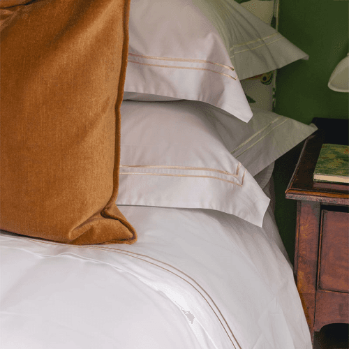 Image showing the Evora Double Corded Duvet Cover product.