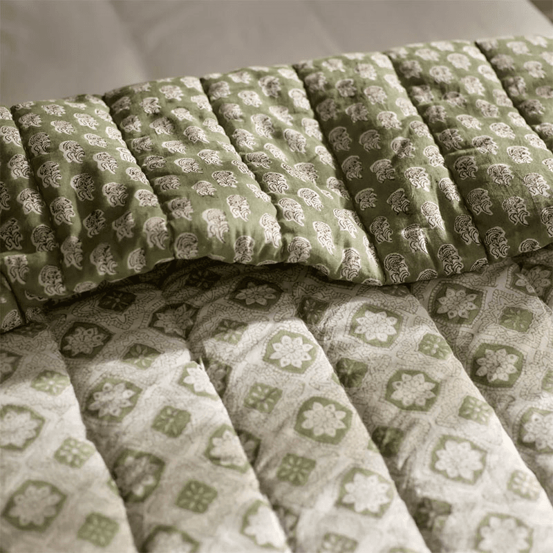 Myla Bedspread, Green