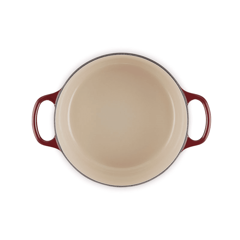 Signature Cast Iron Round Casserole
