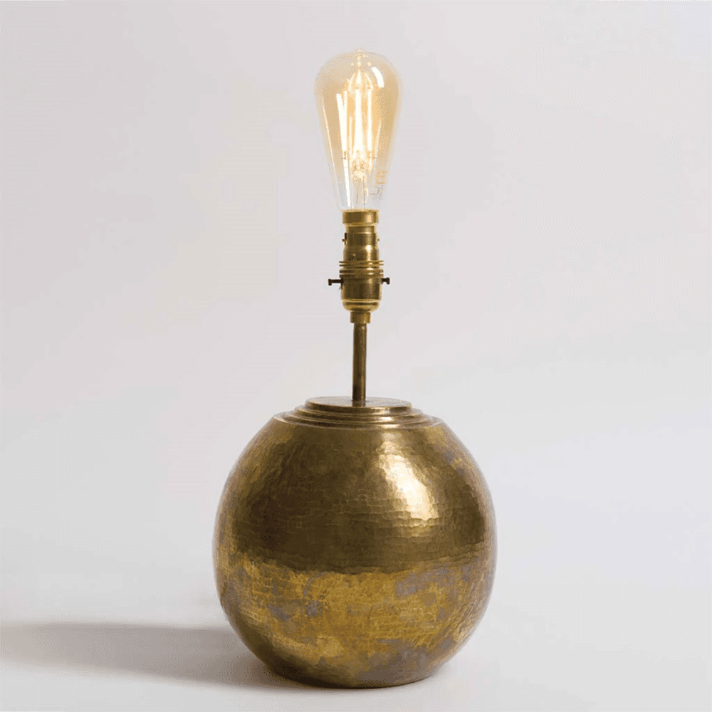 Irrawaddy Lamp Base, Brass