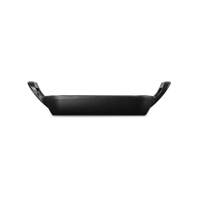 BBQ Square Grill Pan, Satin Black