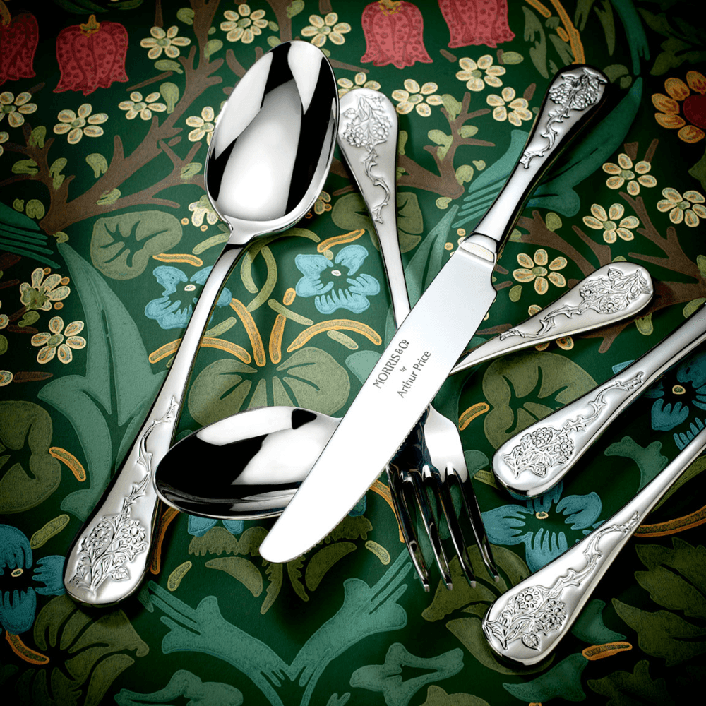 Morris & Co 24 Piece Cutlery Set, Stainless Steel