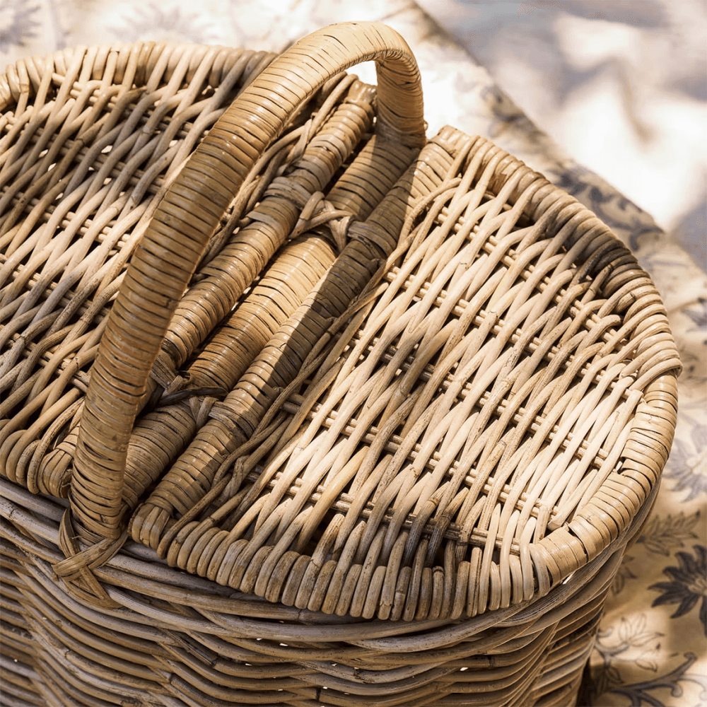 Bembridge Picnic Basket, Natural
