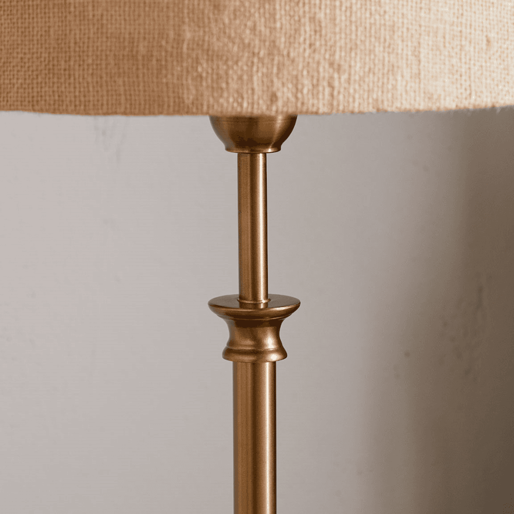 Ehadi Table Lamp, Antique Brass