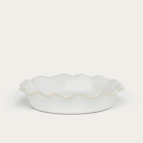 Image showing the Bramley Pie Dish, Reactive White product.