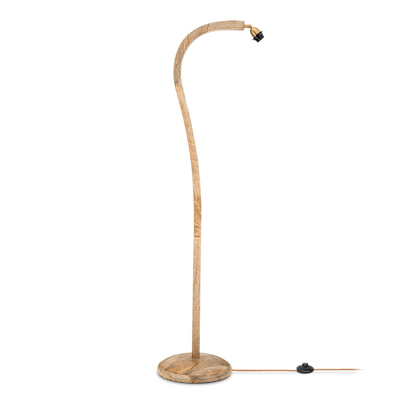 Namira Floor Lamp, Mango Wood