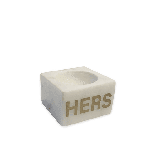 Image showing the Hers Egg Cup, White product.