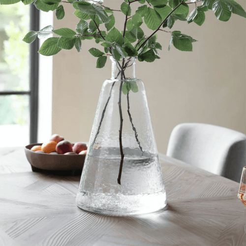 Image showing the Winchcombe Glass Vase, Clear Glass product.