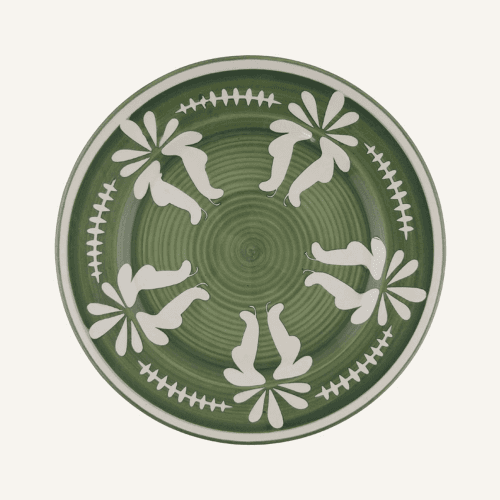 Image showing the Dark Flor Dinner Plate product.