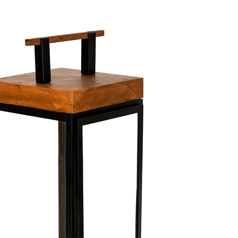 Grace Lantern, Black/Brown