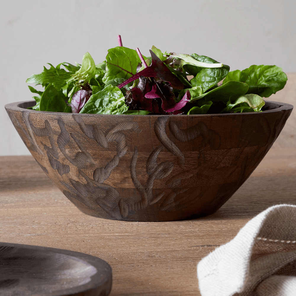 Nyati Wooden Serving Bowl