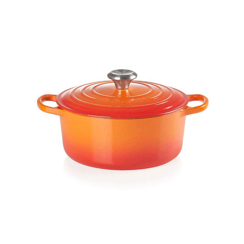 Signature Cast Iron Round Casserole