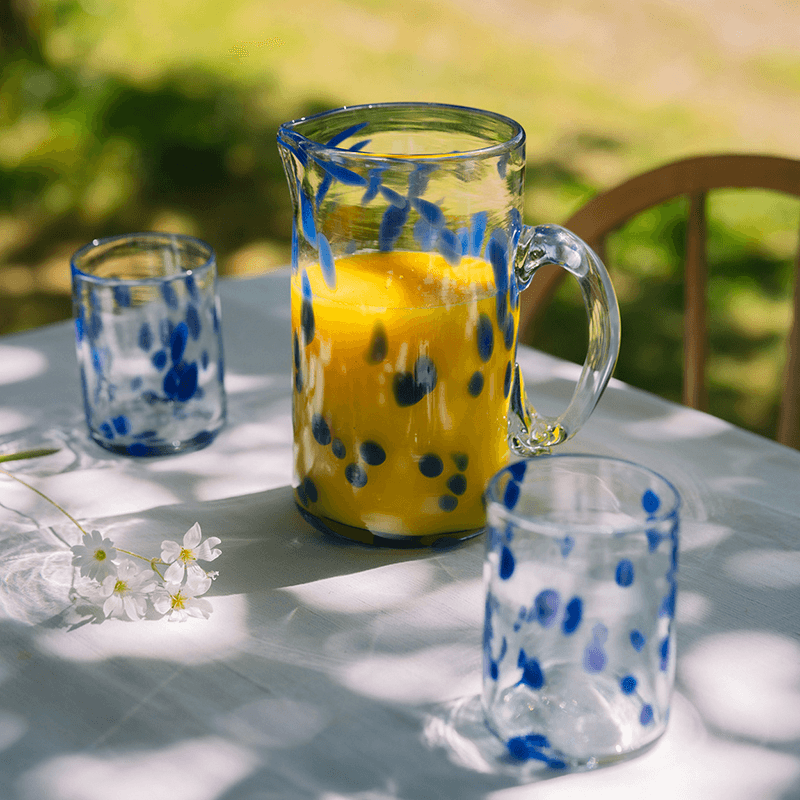Azul Set of 4 Tumblers, Blue