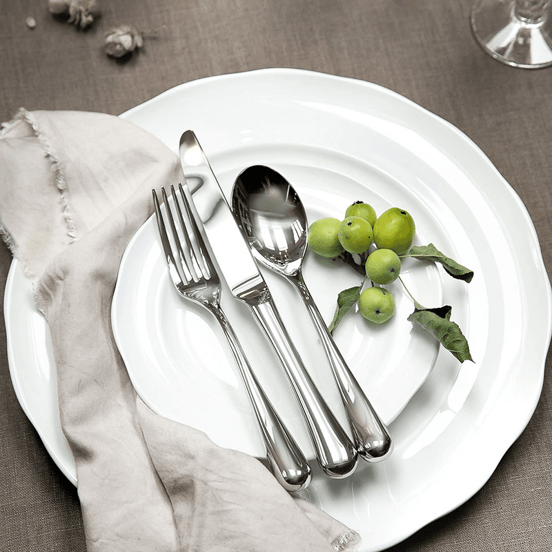 Radford Air 56 Piece Cutlery Set, Stainless Steel