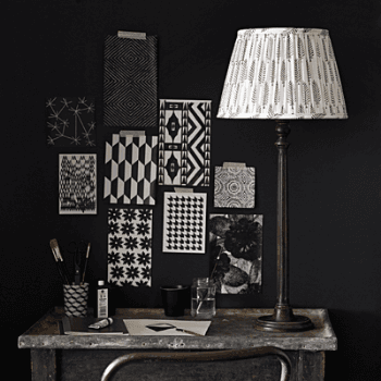 Image showing the Luty Lamp Base, Mahogany product.