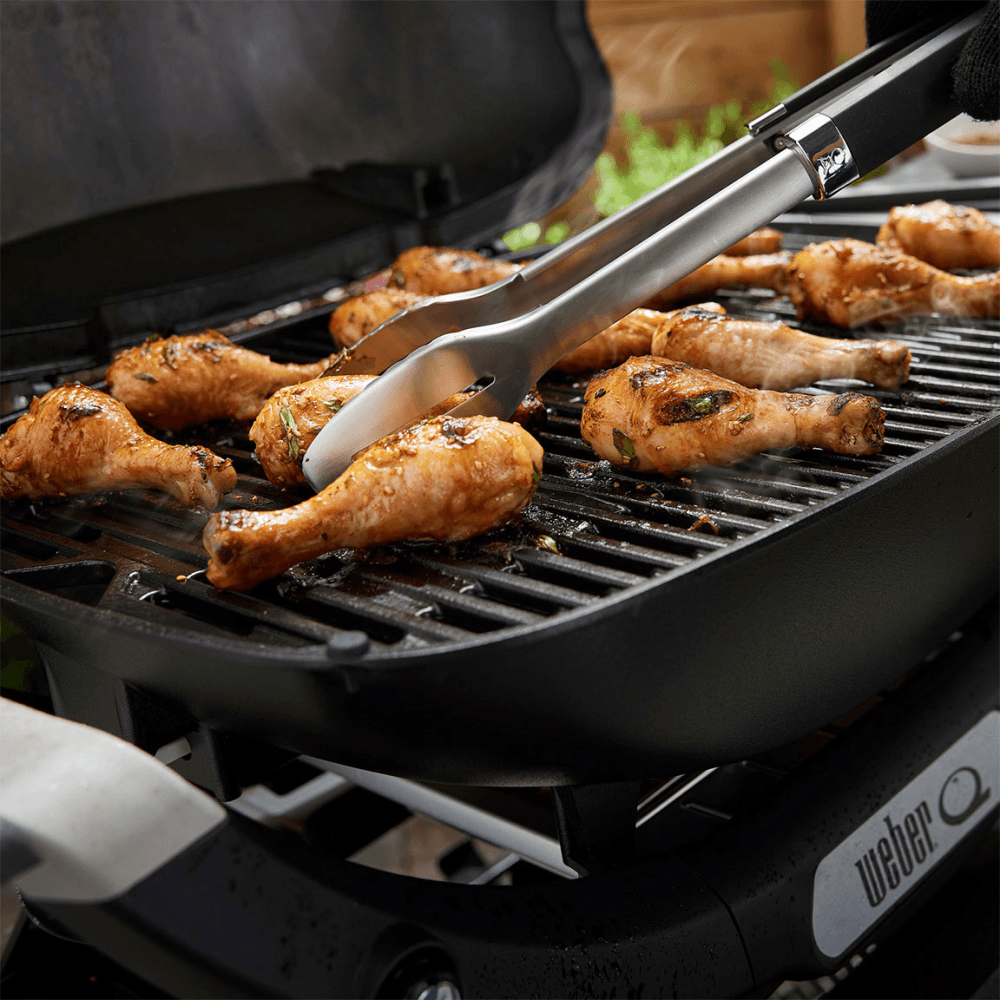 Q 2200N Gas Barbecue with Side Tables, Black