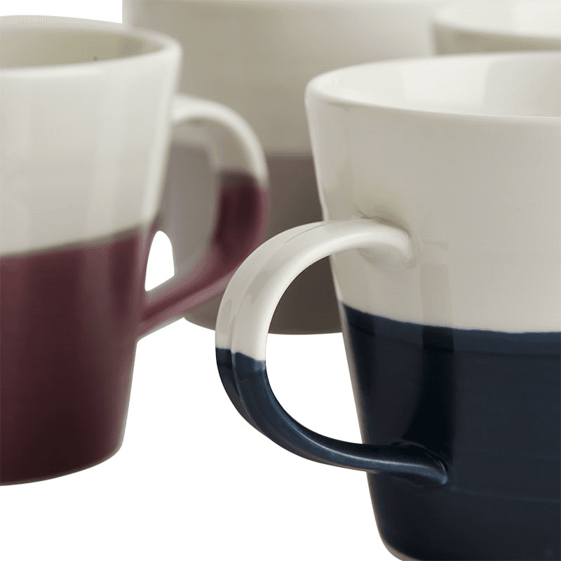 Coffee Studio Set of 4 Mugs, Mixed